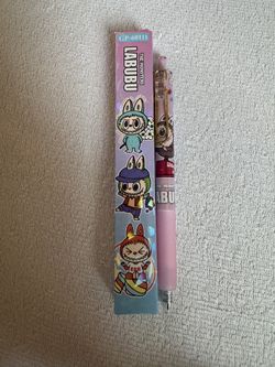 Pink Labubu Pen