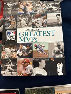 Baseball’s Greatest MVPs Hardcover Book