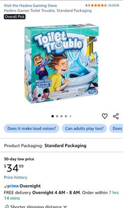 Toilet Trouble Game