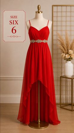 Red dress