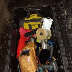 Big Box Full Of Tools All Kinds Of Goodies 