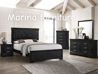 Black Bedroom Furniture Set