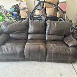 Leather Couch