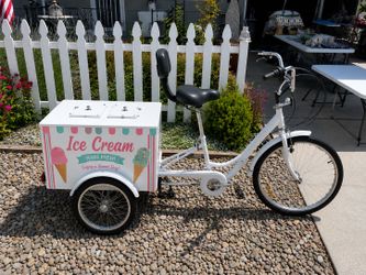 Ice Cream Vending Trike Bike Bicycle Truck Business