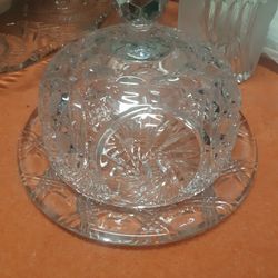 Crystal Cheese Holder