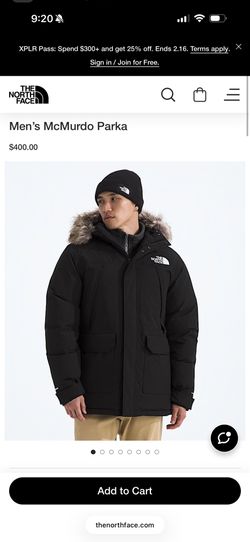 North Face 600 Dry vent Parka Coat. Large