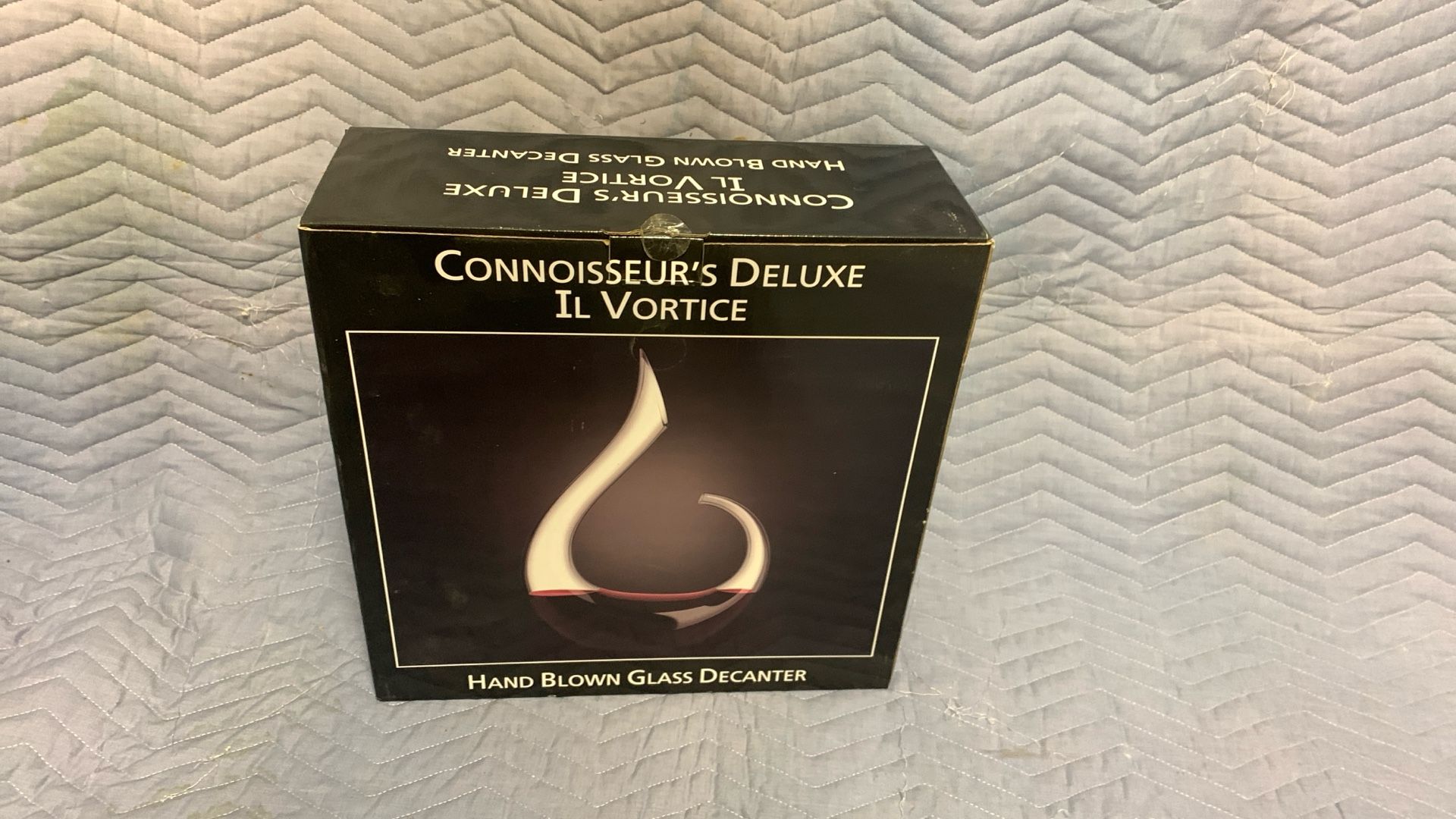 Hand Blown Glass Decanter