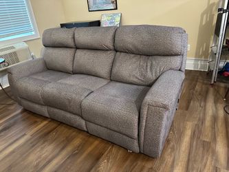 Power Recliner couch and Power Recliner Love Seat