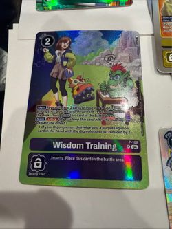 Digimon TCG Wisdom Training P-108 Holo Promo Card