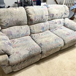 3 Seat Reclining Couch And 2 Seat Reclining Love Seat