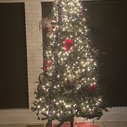 Christmas Tree For Sale With Pre-installed Clear Lights