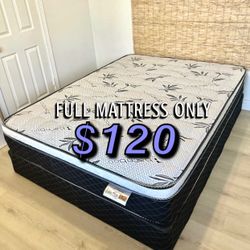 New Full Mattress Only $120