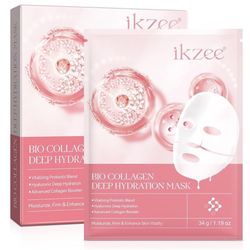 ikzee Bio Collagen Deep Hydration Masks