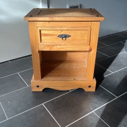 Pier 1 Imports Side Table - Solid Wood!