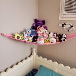 Mesh Hammock For Stuffed Animals 