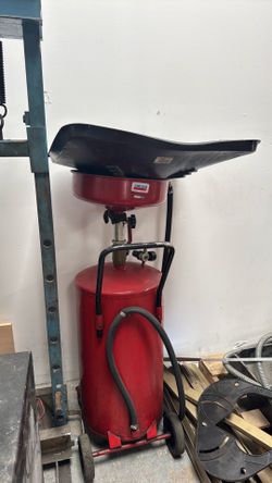 Lincoln Pneumatic Oil Drain Tank