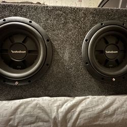 Rockford Fosgate 10’ Inch Subs 