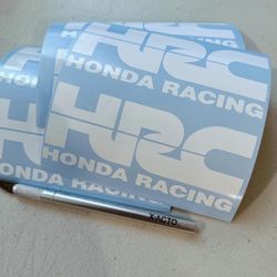 Honda Racing Decals 