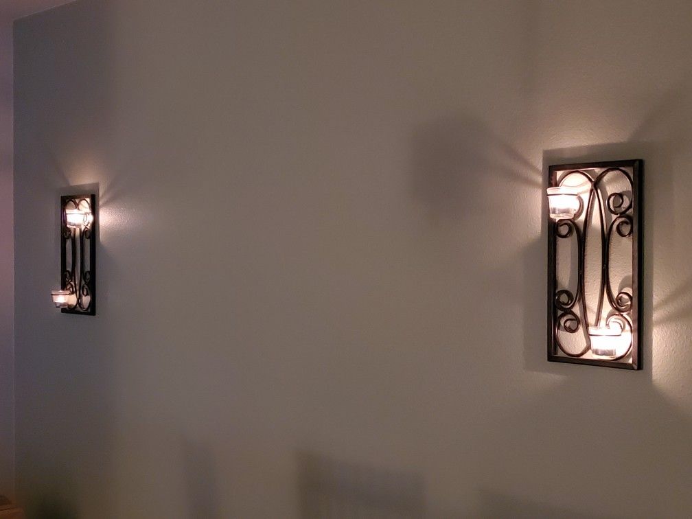 Wall Candle Holder