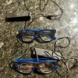 LED Glasses Rave Halloween