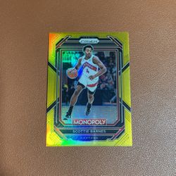 Scottie Barnes 02/49 Monopoly Prizm