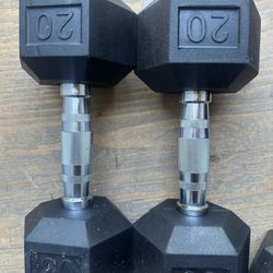 New 20lb Dumbbells 