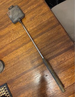 Vintage Rome Industries Cast Iron 4" Square Campfire Pie Iron Sandwich Cooker