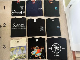 Concert T-shirts
