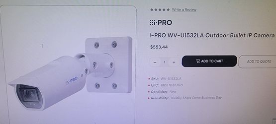 4x Outdoor Bullet IP Camera