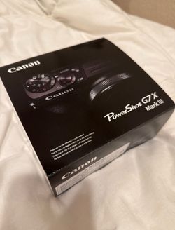 Canon G7X Mark III Digital Camera