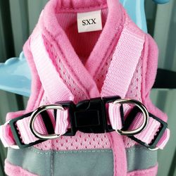 Pink Dog Harness XXS $20