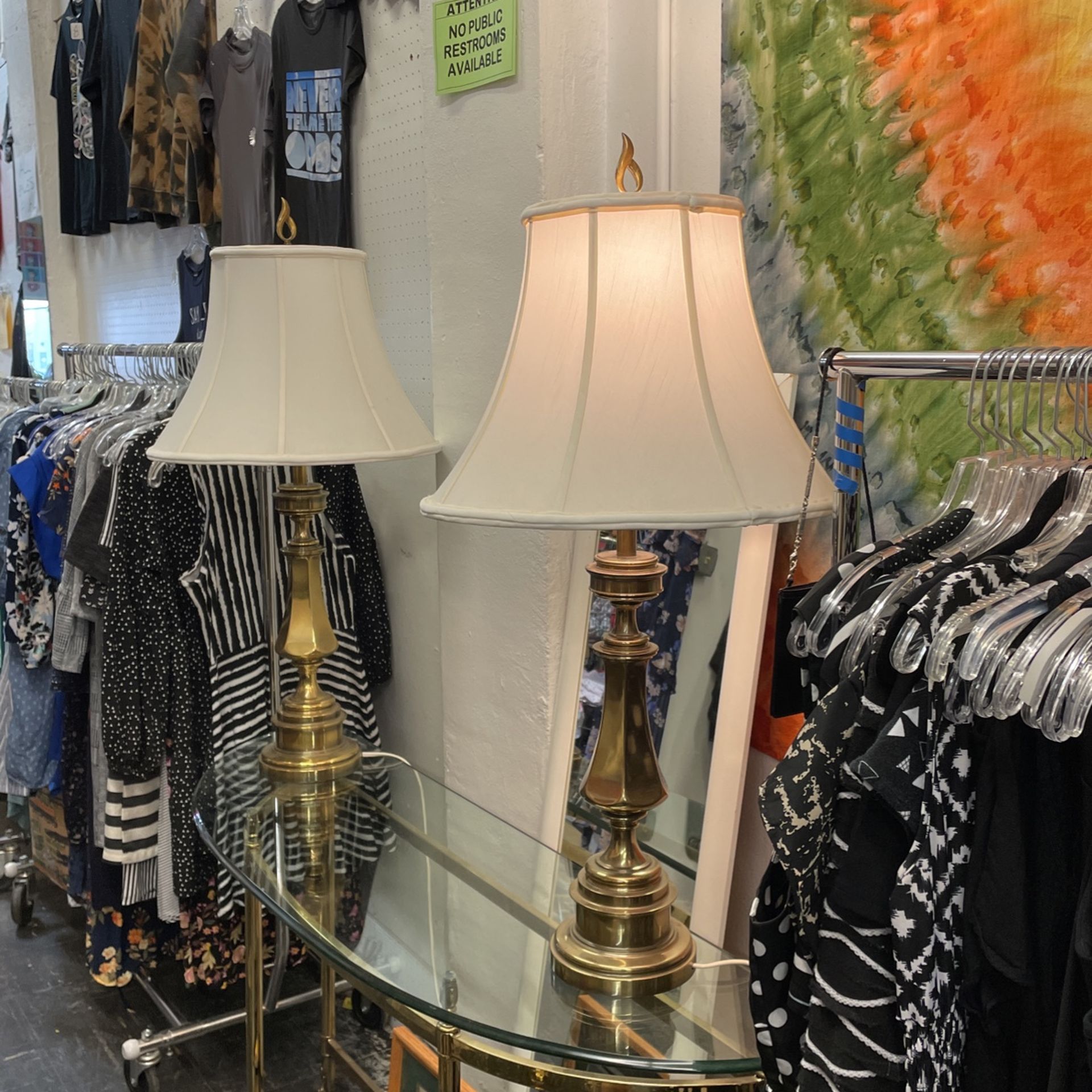 Vintage Set Of Stiffel Table Lamps