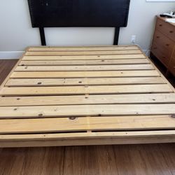 King Size Bed Frame And Drawers
