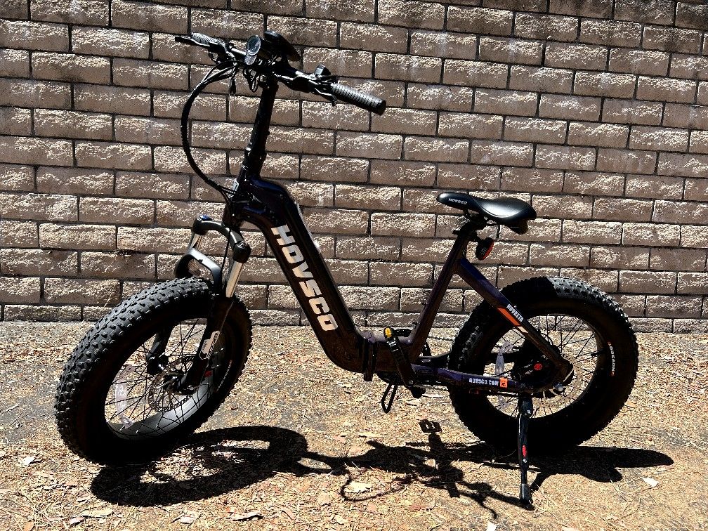 HOVSCO HovBeta 20" Foldable Electric Fat Tire Bike – 750W Motor, 28 MPH, Long Range!