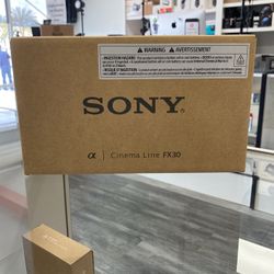 Sony FX30 Cinema Camera