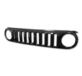 2007-2014 Toyota FJ Crusier Vertical Front Hood Bumper Grille - Black matte