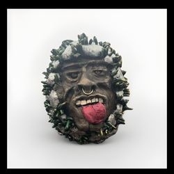 (R0ck$tar) Handmade Clay Sculpture 