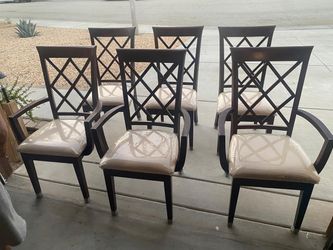 6 dinning chairs