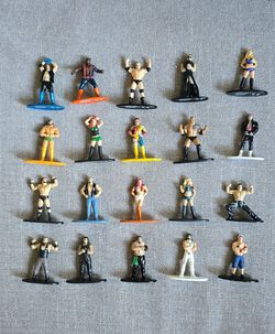 2020 20-Pack WWE Metalfigs Mini-Figures Wrestling