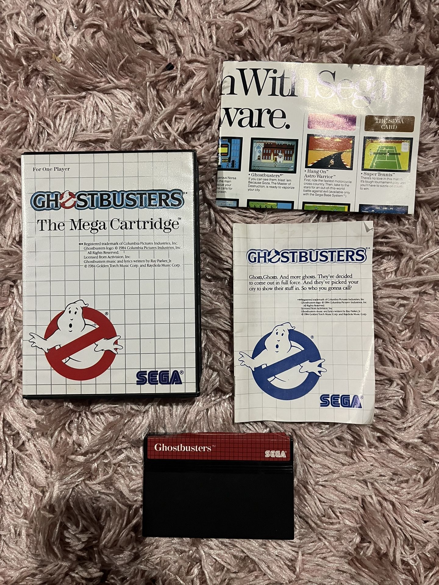 Ghostbusters CIB For Sega Master System