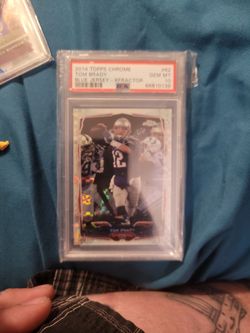 2014 Topps Chrome. Tom BRADY. blue Jersey Xfractor