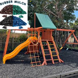 Rubber Mulch Playground / Landscaping Design 