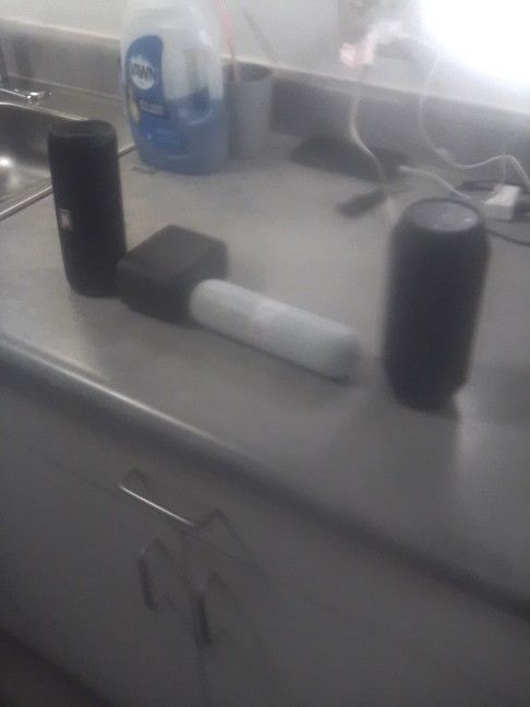 Four Bluetooth Speakers 