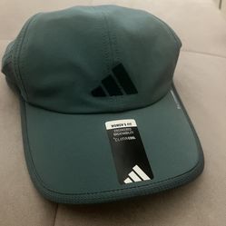 Adidas Climacool Womens Fit Sea Green Adjustable Running Cap Hat NWT