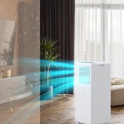 Portable Air Conditioners, 8000 BTU Air Conditioners for Room Up to 350 Sq. Ft. 3-IN-1 Portable AC Unit with Fan/Dehumidifier/24H Timer/Remote Control