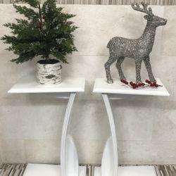 Two Gorgeous End Tables... Freshly Painted ... Check Out My Other Offers Too