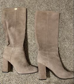 Diane von Furstenberg (DVF) Suede Boots – Size 10