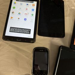 Apple iPad , iPhone And Assorted Tablets For Sale.  Please see pics for further details. Mostly for parts. Though I believe most of them are in workin