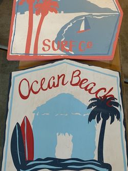 Pottery Barn Kids Beach Signs
