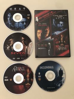 DVD HEAT SEVEN INSOMNIA DEVIL ADVOCATE 